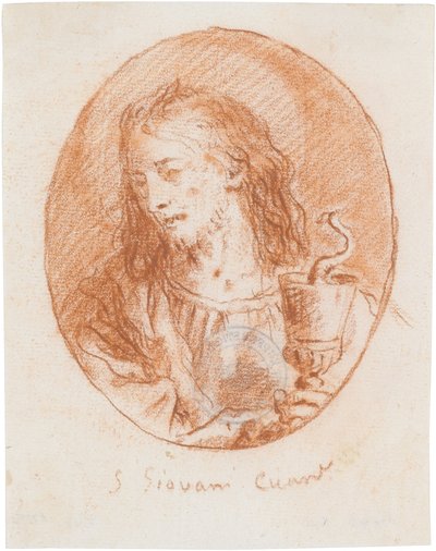 Der hl. Johannes Evangelist von Giovanni Domenico Tiepolo