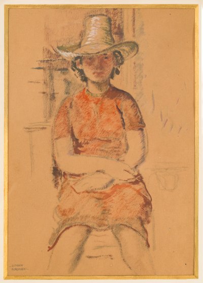 Sitzendes Mädchen (?) von Giovanni Forghieri