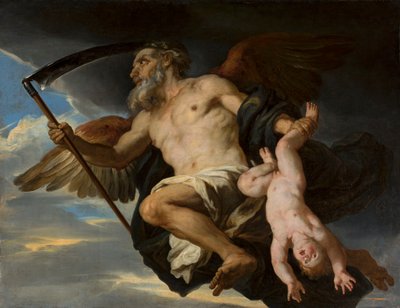 Chronos von Giovanni Francesco Romanelli