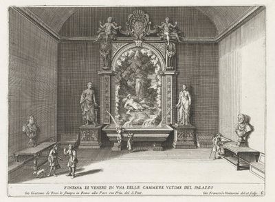 Venusbrunnen in der Villa d
