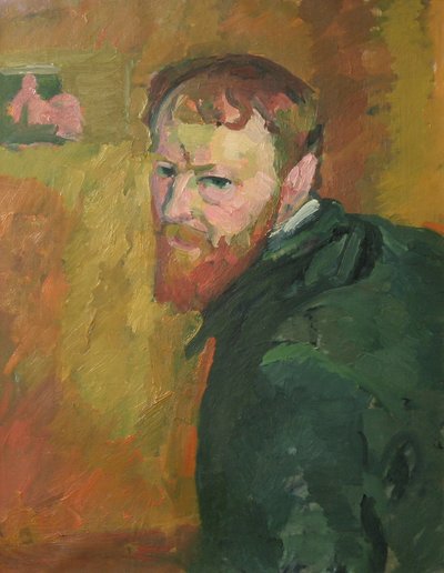 Selbstporträt von Giacometti, Giovanni (1868-1933). Öl auf Leinwand, ca. 1913, Dimension: 65x50. Kunsthaus Zürich von Giovanni Giacometti