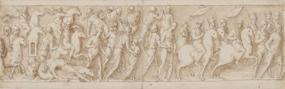 32 Kopien nach der Marcus-Aurelius-Säule, Piazza Colonna in Rom von Giovanni Guerra