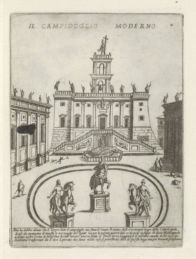 Kapitol in Rom von Giovanni Maggi