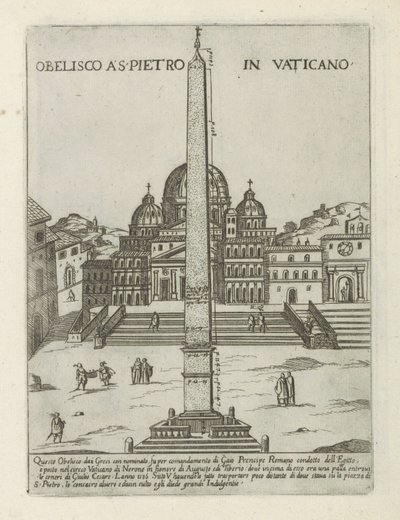 Vatikanischer Obelisk von Giovanni Maggi