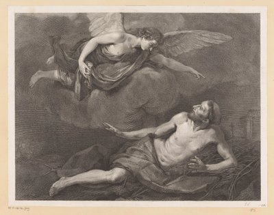 Der heilige Franziskus von Assisi und der Engel von Giovanni Marco Pitteri