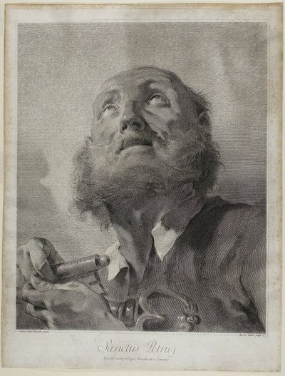 Gott der Vater und elf der zwölf Apostel von Giovanni Marco Pitteri