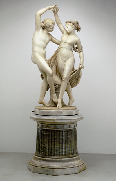 Zephyr tanzt mit Flora von Giovanni Maria Benzoni