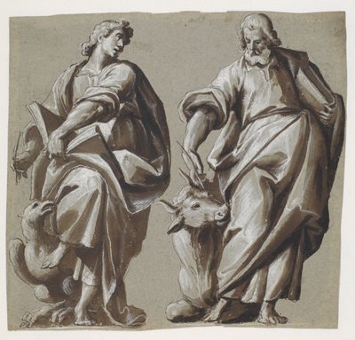 Die Evangelisten Johannes und Lukas von Giovanni Mauro della Rovere