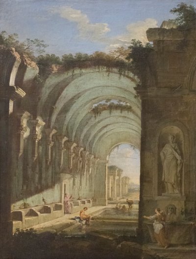 Ruinen mit Thermen von Giovanni Paolo Pannini