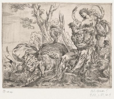 Herkules tötet den Zentauren Nessus von Giovanni Pietro Possenti