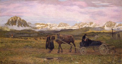 Rückkehr zur Heimat von Giovanni Segantini