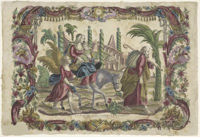 Die Flucht nach Ägypten von Giovanni Volpato (possibly)