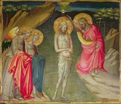 Die Taufe Christi von Giovanni dal (attr. to) Ponte