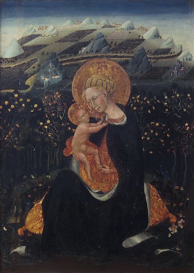 Madonna der Demut von Giovanni di Paolo