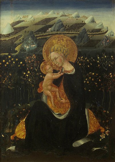 Madonna der Demut von Giovanni di Paolo