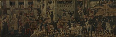 Belagerung von Karthago und die Mäßigung des Scipio, ca. 1460 von Giovanni the younger Guidi