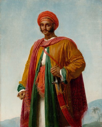 Studie für Porträt eines Indianers, ca. 1807 von Girodet de Roucy Trioson