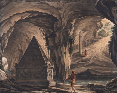 Bühnenbild für die Oper Roméo et Juliette von Ch. Gounod von Girolamo Magnani