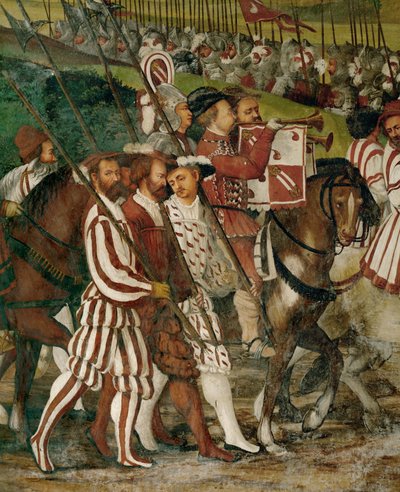 Fußdiener von Girolamo Romanino