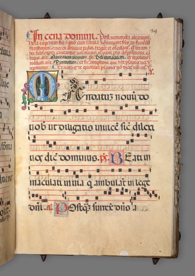 Graduale, um 1520 von Girolamo dai Libri