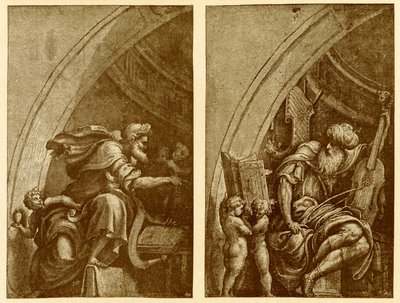 Entwürfe für das Fresko in S. Sigismondo Cremona von Giulio Campi