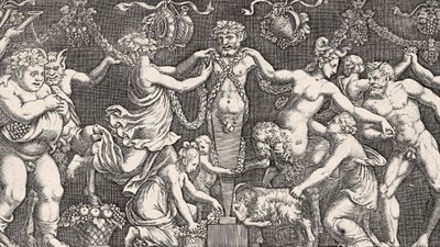 Opfer an Priapus, ca. 1540 von Giulio Romano