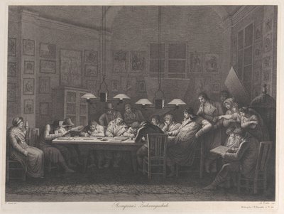 Rosaspinas Zeichenschule von Giulio Tomba