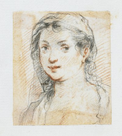 Kopf einer Frau von Giuseppe Cesari