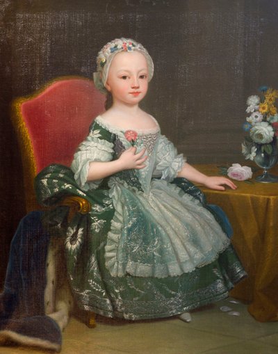 Porträt von Maria Theresia von Savoyen (1756-1803), zukünftige Gräfin von Artois von Giuseppe Duprà