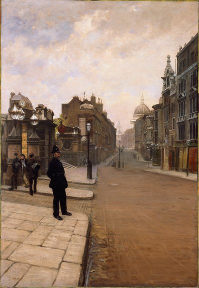 Ein Sonntag in London von Giuseppe or Joseph de Nittis