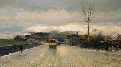 Überquerung der Apenninen von Giuseppe or Joseph de Nittis