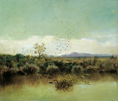 Am Ufer des Ofanto von Giuseppe or Joseph de Nittis