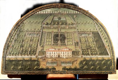 Villa de Castello von Giusto Utens (16. Jahrhundert) von Giusto Utens
