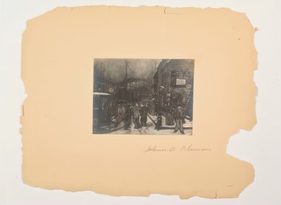 Szenen aus dem Leben der Menschen, Portfolio Untitled, ca. 1905-1906 von Glenn O Coleman