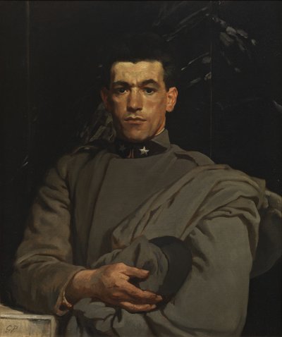 Italienischer Soldat Nr. 2, ca. 1918 von Glyn Warren Philpot