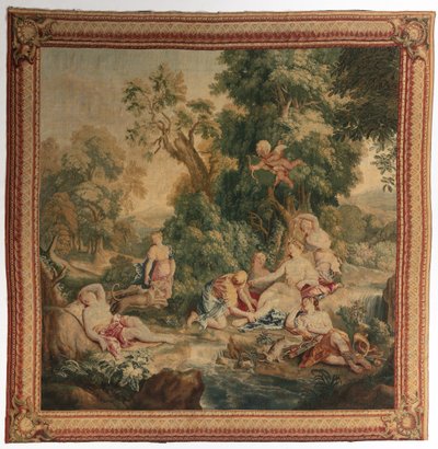 Dianas Rückkehr von der Jagd aus dem Set von Ovids Metamorphosen, 1704-1731 von Gobelins