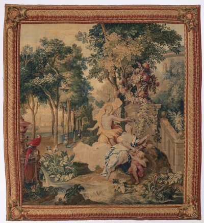 Flora und Zephyrus aus der Reihe Ovids Metamorphosen von Gobelins