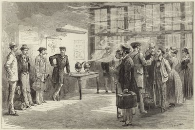 Die Cholera in Europa (Gravur) von Godefroy Durand