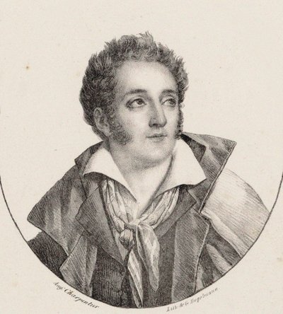 Porträt des Komponisten François Charles Mansui 1785-1847 von Godefroy Engelmann