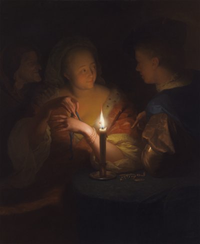 Liebende (Verlorener Sohn) von Godfried Schalcken