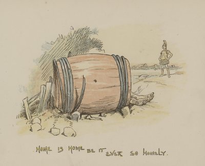 Zuhause ist Zuhause, sei es noch so bescheiden von Gordon Frederick Browne