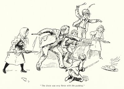 Illustration für Die Schatzsucher von E. Nesbit von Gordon Frederick Browne
