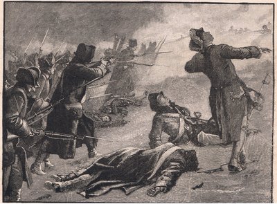 Montgomerys Angriff auf die Unterstadt, Quebec 1775 von Gordon Frederick Browne