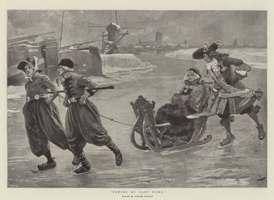 Mein Fräulein nach Hause schleppen von Gordon Frederick Browne