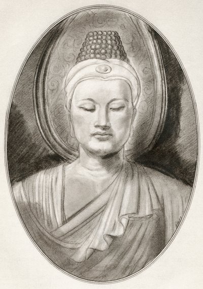 Gautama Buddha, auch bekannt als Siddhartha Gautama, aus Living Biographies of Religious Leaders von Gordon Ross