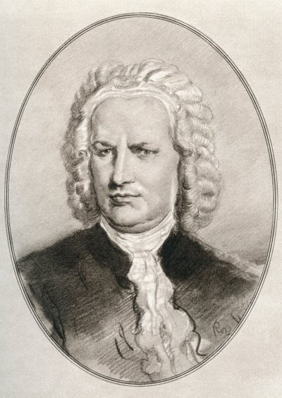 Johann Sebastian Bach, aus „Lebende Biographien großer Komponisten“ von Gordon Ross