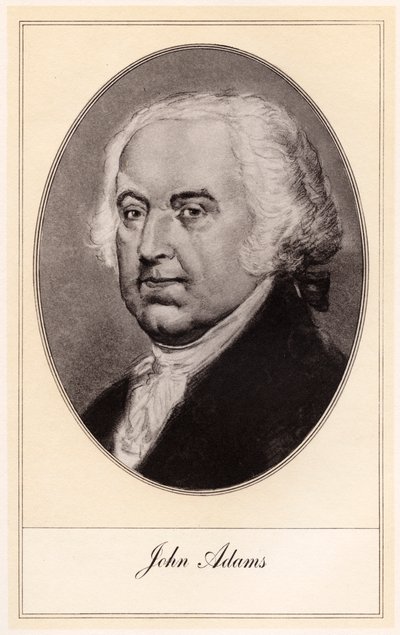 John Adams, zweiter Präsident der Vereinigten Staaten, frühes 20. Jahrhundert von Gordon Ross