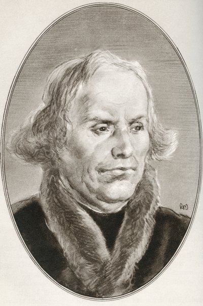 Martin Luther, aus Living Biographies of Religious Leaders von Gordon Ross