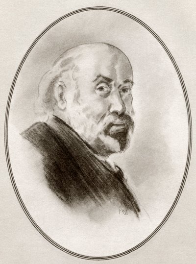 Paul Cézanne, aus Living Biographies of Great Painters von Gordon Ross