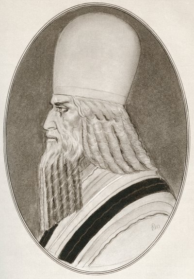 Zoroaster, auch bekannt als Zarathustra, Zarathushtra Spitama oder Ashu Zarathushtra, aus Living Biographies of Religious Leaders von Gordon Ross